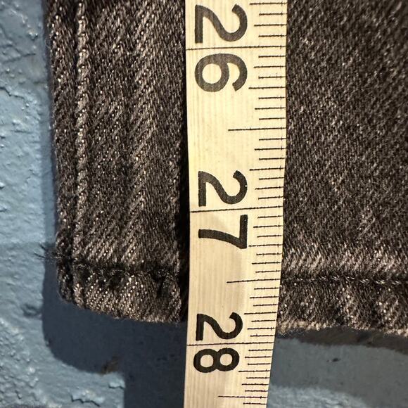 NWT Kirkland Size 8 Inseam 28 Black Jeans High Rise Straight Fit Basics Fall - Picture 7 of 11